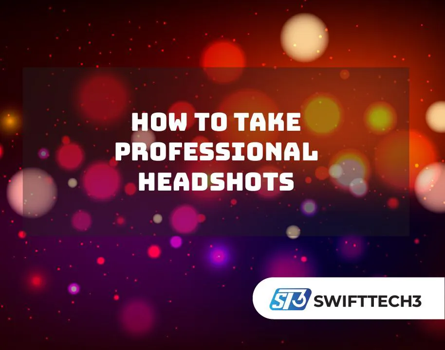 How to take professional headshots